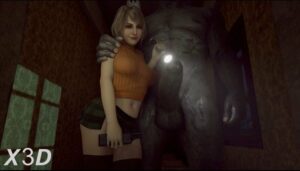 Resident Evil – Ashley Graham And Mr. X