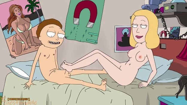 Rick and Morty – Morty X Beth Footjob