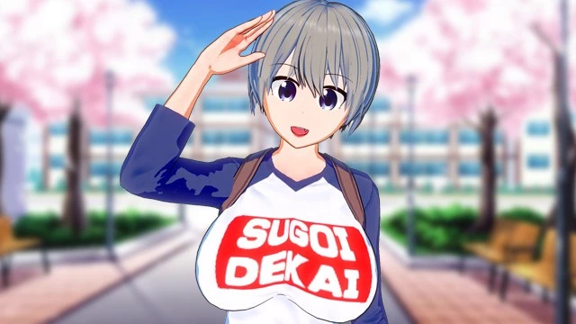 Anime College Girl Uzaki-chan Wants to Titty Fuck You