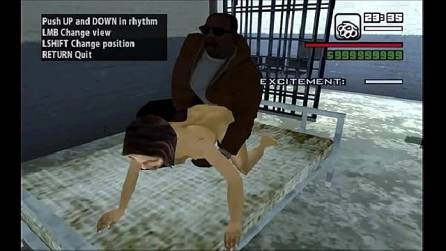 GTA SA Hot Coffee Sex with All 6 Girls!