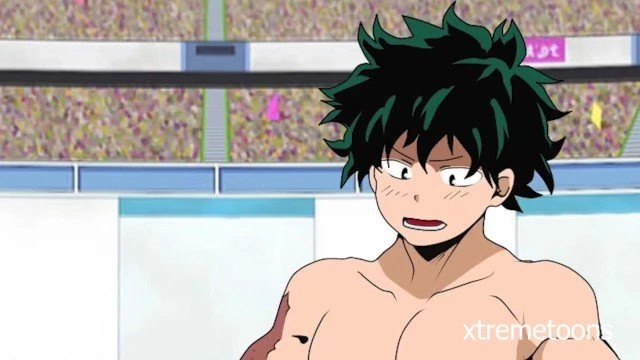 Mei Hatsume and Deku fuck in public- My Hero Academia hentai parody