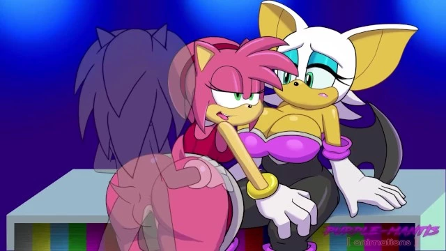 Rouge The Bat Watches Amy Rose Get Plowed